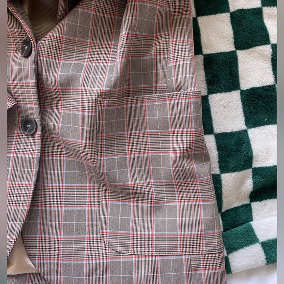 Zara oversized check blazer - Picture 4 of 9